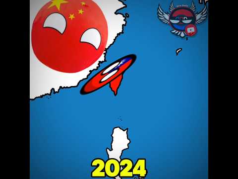 Taiwan's History 🇹🇼 | #countryballs #taiwan #history #shorts