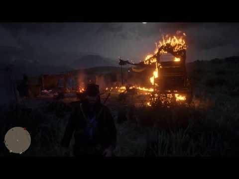 Red Dead Redemption 2 Robbing a Bandit Camp (Like a boss)