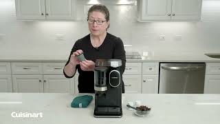 Cuisinart® | Using HomeBarista Reusable filter cup on your Grind & Brew Single Coffeemaker