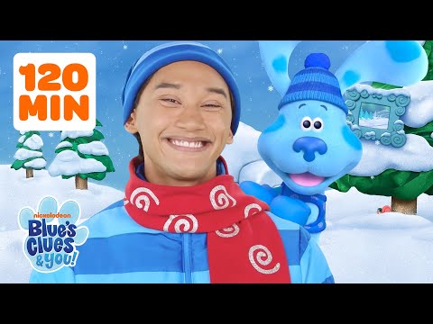 120 MINUTES of Josh & Blue Having a Winter Snow Day! ❄️ | Vlog Compilation | Blue's Clues & You!