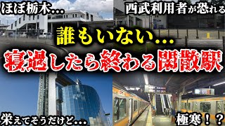 【絶望】寝過したら終わる閑散駅