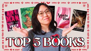 The BEST books I read in 2024 (plot twist: my favorite book was about MEN???)