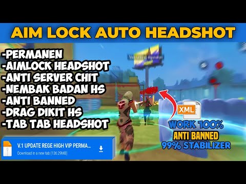 AIM LOCK 99% HEADSHOT ‼️ REGEDIT NO DRAG HEADSHOT STABILIZER ONLY FREE FIRE MAX & BIASA