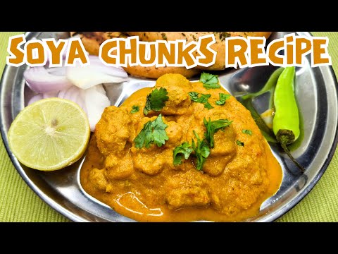 Soya Chunks Recipe 😋🍽 | Nutri Recipe 😍🤤 | Healthy Recipes 💪 | Restaurant Style Soya Chunks Recipe 🍴😲