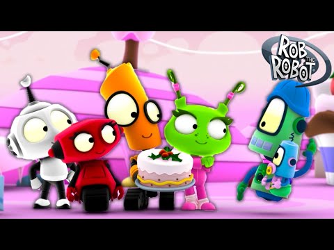 Cake Pops Party! 😍✨ | Rob The Robot | Preschool Learning