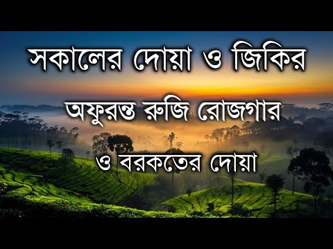 প্রতিদিন সকালটা শুরু হোক ফজীলতপূর্ণ আয়াত দিয়ে |ও জিকির |Morning Adhkar Alaa Aqelসকালের দোয়া