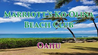 Marriott's Ko Olina Beach Club Resort on Oahu, Hawaii.  A Great Resort for both Families and Adults!