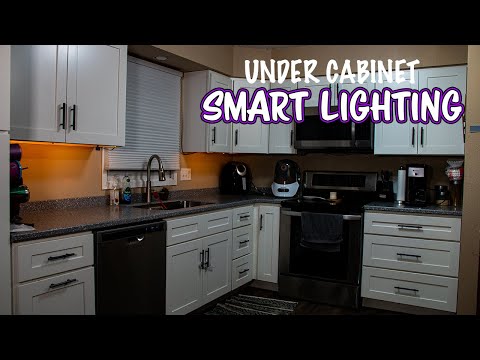 Installing Smart Under Cabinet Lights in my Kitchen