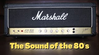 1987 Marshall JCM800 2204 CRANKED - The Sound of 80's Rock & Metal