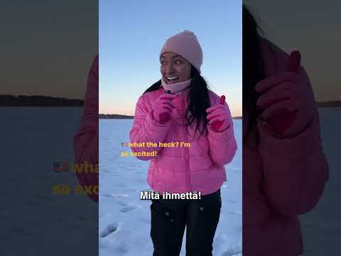 American speaking Finnish #shorts #finland