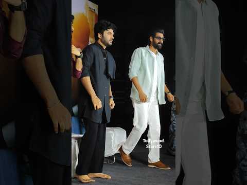 Siddu Jonnalagadda & Rana Daggubati At its compelcated Movie#siddu#rana#tranding#yt