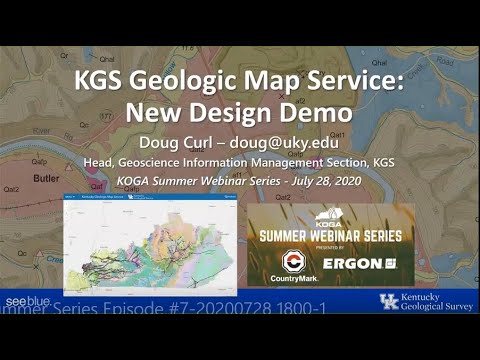 KGS Geologic Map Service: New Design Demo for Oil and Gas Users