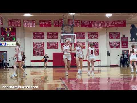 4th quarter Chatham Central vs Seaforth girls basketball game - 12.17.24