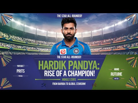 हार्दिक पांड्या की प्रेरणादायक जीवनी Hardik Pandya: The Inspiring Journy of India's Star All-Rounder