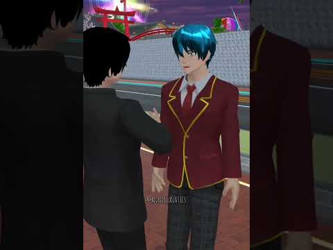 Kiss Me, Love Me 💔 (Episode 3) BL story #shorts #bl #bldrama #sakuraschoolsimulator #game #gameplay