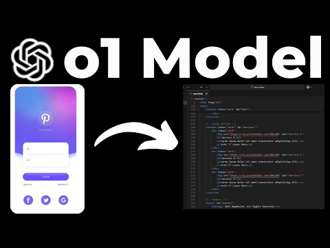 Convert Screenshot to Code using ChatGPT's o1 Model