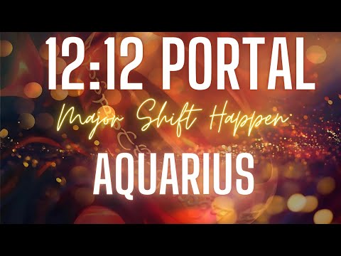 AQUARIUS ✨️कुंभ राशि 🦋12:12 PORTAL MAJOR SHIFT HAPPEN |TAROT READING IN HINDI|@healingtarot111