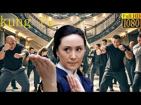 Action Movie! The white-haired old lady is a hidden kung fu killer, with ruthless moves.