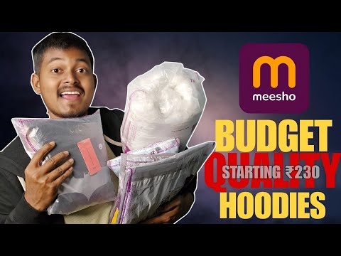 5 Best Budget Men Hoodies Under ₹500 from Meesho | Men Sweatshirt Hoodies