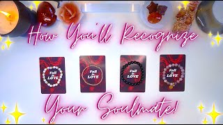 How You'll RECOGNIZE Your Soulmate 👀💓🔮 Detailed Pick a Card Tarot Reading ✨