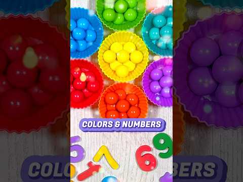 Colors and Counting for Toddlers | Educational Videos for Kids #shorts