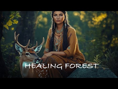 Healing Forest - Native American Sleep Music, Relaxing Flute, Meditation Music