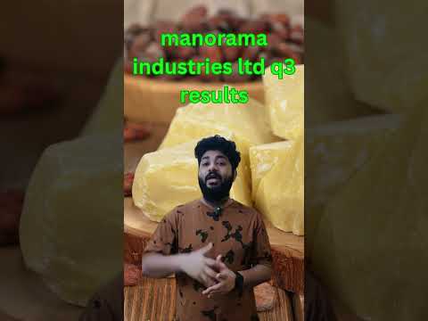 manorama industries ltd q3 results | manorama industries share latest news #short  #viralshort