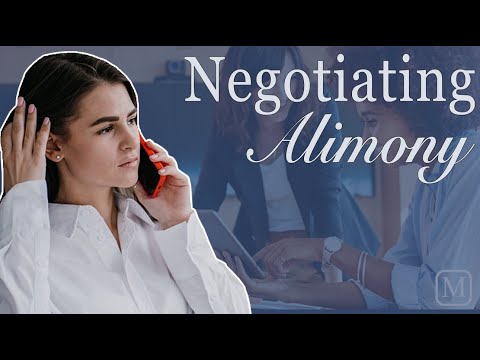 Negotiating Alimony in Divorce