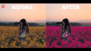 How do you change the color of a background in a video || Pc Creation || Kinemaster Tutorial