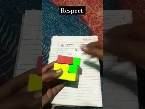 New Magic tricks In Rubik's cube  #viral #respect