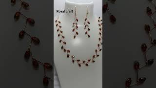 Latest design choker necklace set  #youtubeshorts #youtube #youtuber #jewellery #jewelry #royalcraft