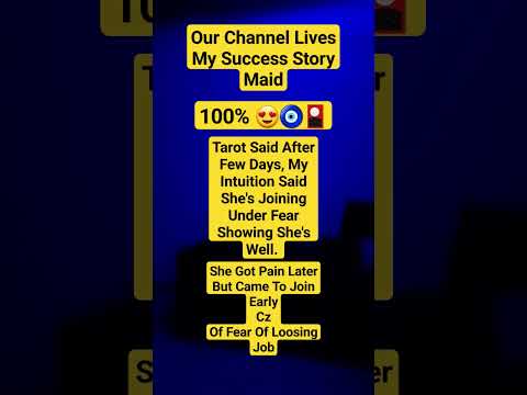 My Intuition and Cards Guided me 100% accurate about My Maid. Yes.. 👌🏻✨👍🏻😍💭🔆☺️🌟😎 #tarotreading