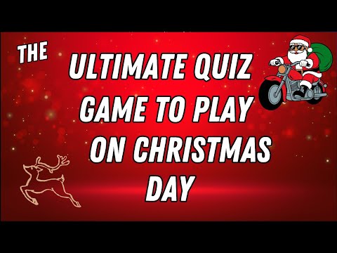 The Ultimate Quiz Game To Play On Christmas Day | Great Family Fun