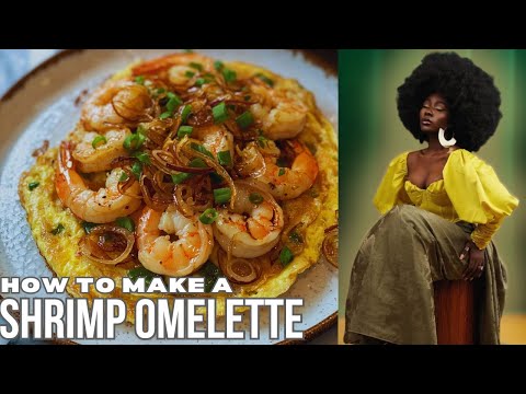 How to Make a Shrimp Omelette | Delicious Breakfast Idea | Kristline's Show - Ep 23