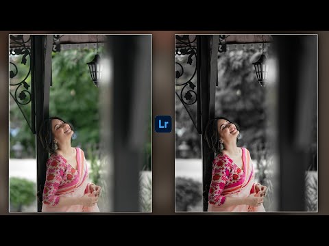 Lightroom Photo Editing Tutorial | Black Tone