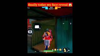 finally today my face reveal 😱 || with for end || #freefire #goddangeryt #short