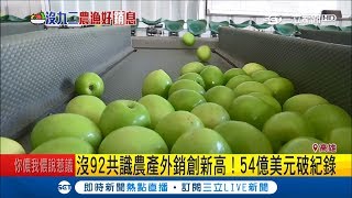 2018農產品"新南向"創54億美元新高 沒九二共識一樣能發大財｜記者 薛仁宏 黃佳萍｜【LIVE大現場】20190213|三立新聞台