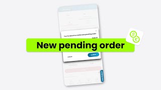 How to Open a Pending Order - SimpleFX App Tutorial