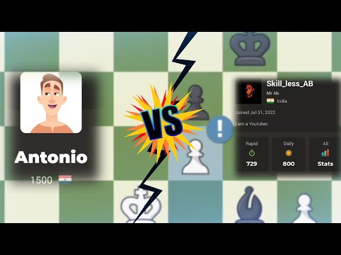 Chess ( 1500 vs 729 score ) ⚡