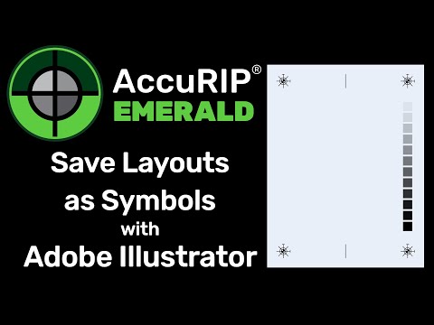 Adobe Illustrator - Save Layouts as Symbols