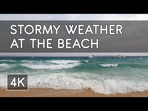 A Beach Walk - Ending of the Summer Season on the Island of Pag, Croatia - 4K UHD Virtual Travel