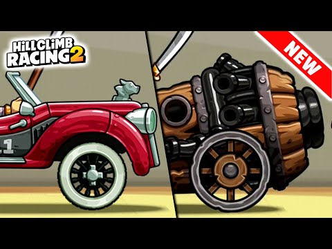 😍New Paints in Hill Climb Racing 2 The Beast & Sports Car