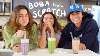 MAKING BOBA FROM SCRATCH