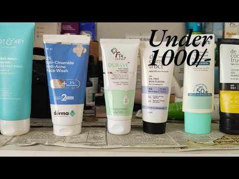 தமிழில் - Basic skincare routine under 1000/- for beginners, teenagers, men Budget friendly skincare