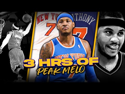 3 Hours Of Carmelo Anthony's GREATEST Knicks Performances 🔥🔥