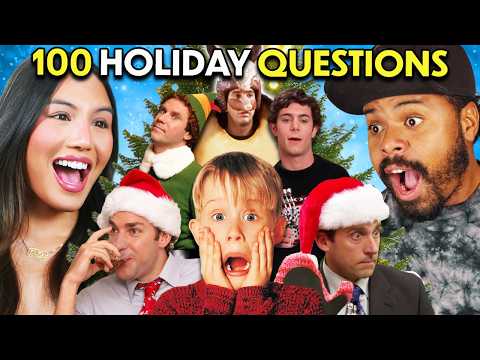 Boys vs. Girls: 100 Holiday Questions In 10 Minutes!