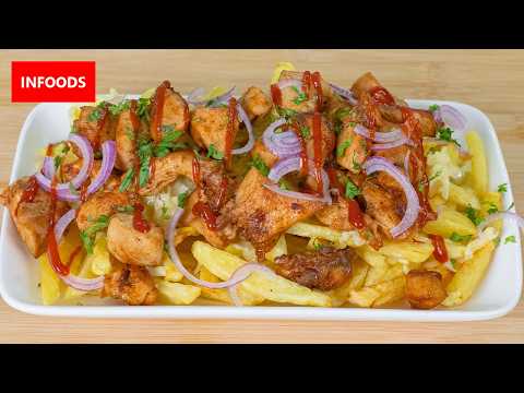 Loaded Fries Recipe | How to Make Loaded Fries | Infoods