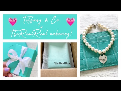 Tiffany & Co X TheRealReal unboxing!