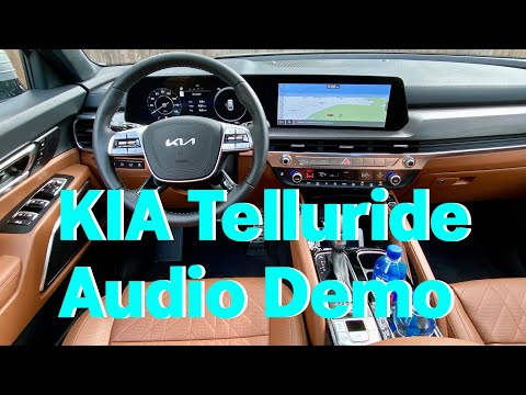 KIA Telluride 2023 Premium Audio System Sound Test