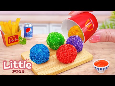 Fast Food Recipes ❤️ Cheetos Chicken Balls | How to Make Fried Chicken Nuggets 🤗 Little Food Cooking